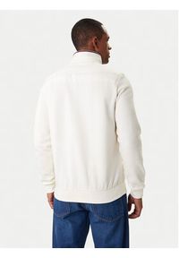 TOMMY HILFIGER - Tommy Hilfiger Kurtka przejściowa Mix Media Ess MW0MW41329 Kremowy Regular Fit. Kolor: kremowy. Materiał: bawełna #8