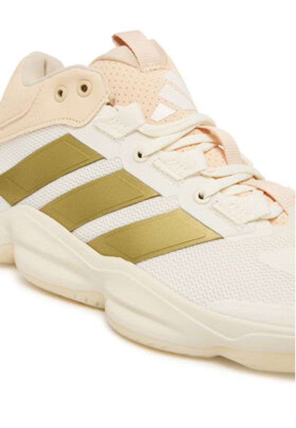 Adidas - adidas Buty halowe Court Stabil Indoor JP9833 Biały. Kolor: biały. Materiał: materiał