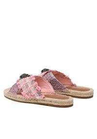 Kurt Geiger Espadryle Kensington X Espadrille 9791857609 Różowy. Kolor: różowy. Materiał: materiał