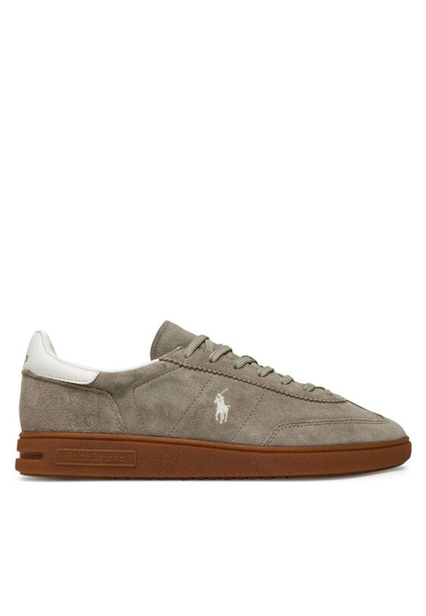 Polo Ralph Lauren Sneakersy 809978008002 Szary. Kolor: szary. Materiał: zamsz, skóra
