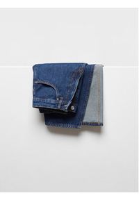 mango - Mango Spódnica jeansowa Aida 67050262 Granatowy Regular Fit. Kolor: niebieski. Materiał: bawełna