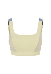 Biustonosz dla kobiet Urban Classics Color Block. Kolor: żółty, zielony, wielokolorowy #1