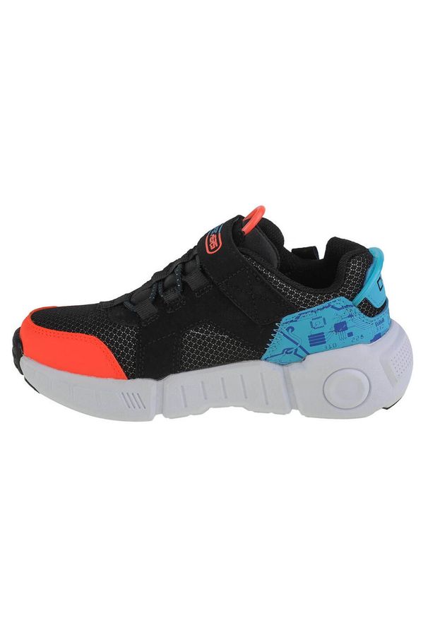 skechers - Trampki Skechers Model 402260l Kolor Czarny. Kolor: biały, czarny, wielokolorowy. Materiał: guma, syntetyk, tkanina, materiał