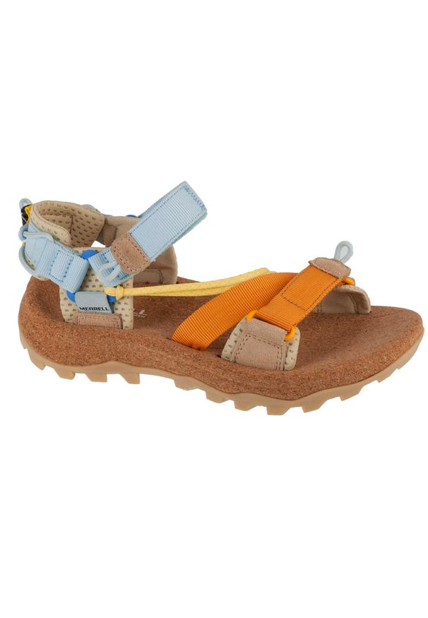 Merrell - Sandały męskie, Speed Fusion Sport Rmx. Kolor: brązowy. Sport: turystyka piesza