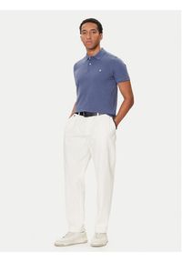 United Colors of Benetton - United Colors Of Benetton Polo 3089J3179 Granatowy Regular Fit. Typ kołnierza: polo. Kolor: niebieski. Materiał: bawełna #5