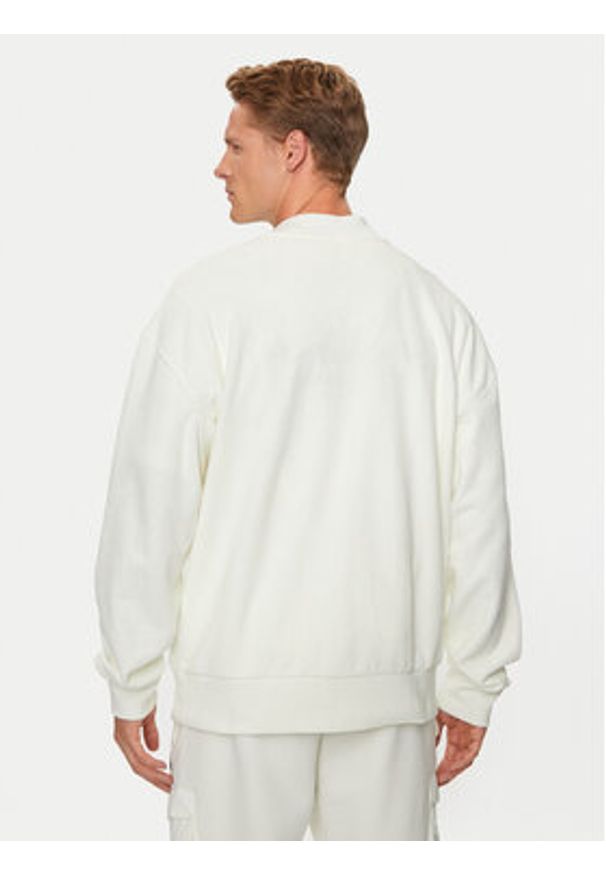 Adidas - adidas Bluza Elevated ALL SZN Terry Loop IV5211 Biały Loose Fit. Kolor: biały. Materiał: bawełna