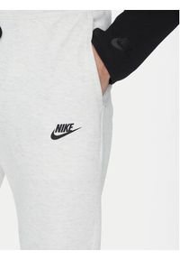 Nike Spodnie dresowe FB8002 051 Szary Regular Fit. Kolor: szary. Materiał: bawełna