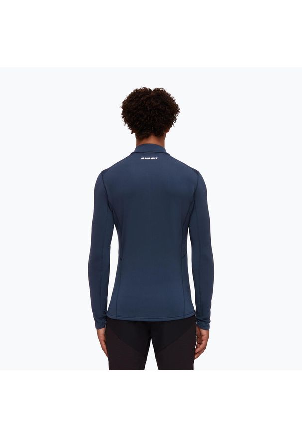 Bluza trekkingowa męska Mammut Aenergy ML Half Zip Pull. Kolor: niebieski