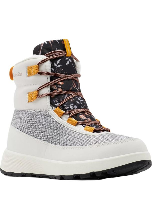 columbia - Buty Trzewiki Damskie Columbia Autumn Slopeside Peak Luxe Waterproof. Kolor: żółty, wielokolorowy, szary