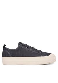 Karl Lagerfeld - KARL LAGERFELD Trampki Kampus Max V KL50526 Granatowy. Kolor: niebieski. Materiał: materiał #1