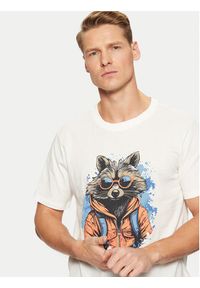 Blend T-Shirt 20717754 Biały Regular Fit. Kolor: biały. Materiał: bawełna #3
