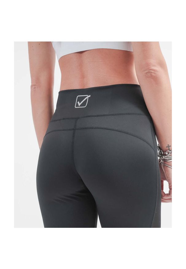 Givova Leggins Velo damskie – wysoki stan, długie. Stan: podwyższony. Kolor: czarny. Długość: długie