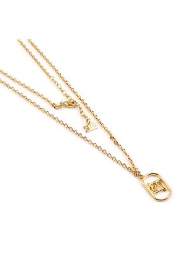 Elisabetta Franchi Naszyjnik CO-01M-42E2-V250 Złoty. Materiał: metalowe. Kolor: złoty