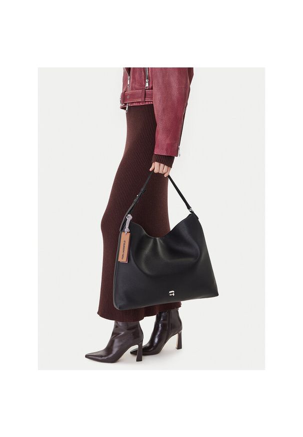 Karl Lagerfeld - Torebka KARL LAGERFELD. Kolor: czarny