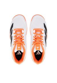 Adidas - adidas Buty do tenisa Courtflash JR4450 Biały. Kolor: biały. Materiał: materiał. Sport: tenis #7