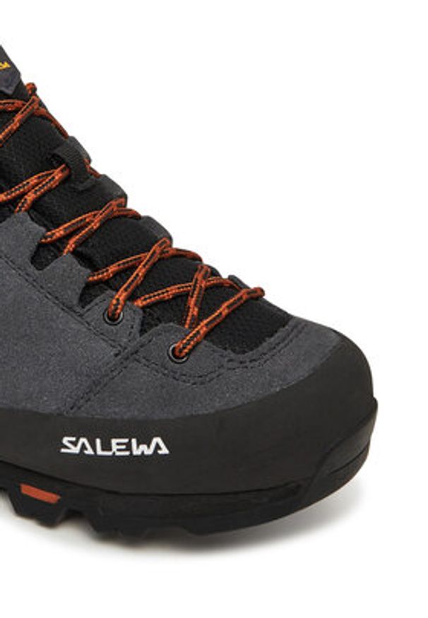Salewa Trekkingi Mountain Trainer GTX 00-0000061428 Szary. Kolor: szary. Materiał: skóra. Sport: turystyka piesza