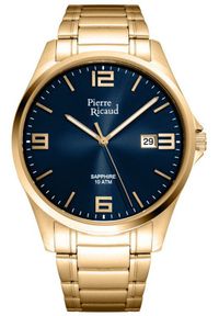 Zegarek męski Pierre Ricaud P91076.1155Q złoty. Kolor: złoty #1