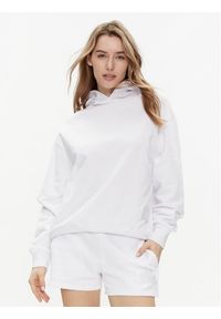 Replay Bluza W3704E.000.23650P Biały Regular Fit. Kolor: biały. Materiał: bawełna