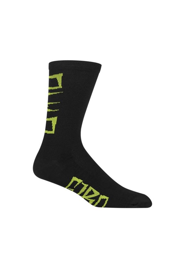 GIRO - Skarpety wełniane Giro Seasonal Merino. Kolor: zielony. Materiał: wełna. Sport: kolarstwo