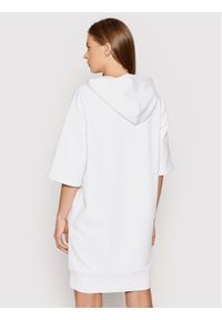 MICHAEL Michael Kors Sukienka dzianinowa Solid MU180MP23G Biały Regular Fit. Kolor: biały. Materiał: bawełna, dzianina #4