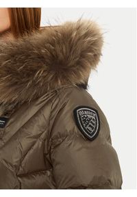 Blauer Płaszcz zimowy 24WBLDK03052 Brązowy Regular Fit. Kolor: brązowy. Materiał: syntetyk. Sezon: zima #5