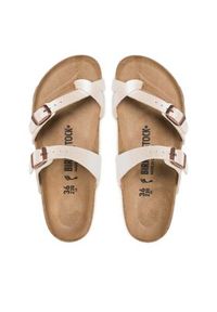 Birkenstock Japonki Mayari 1020664 Écru. Materiał: skóra #7