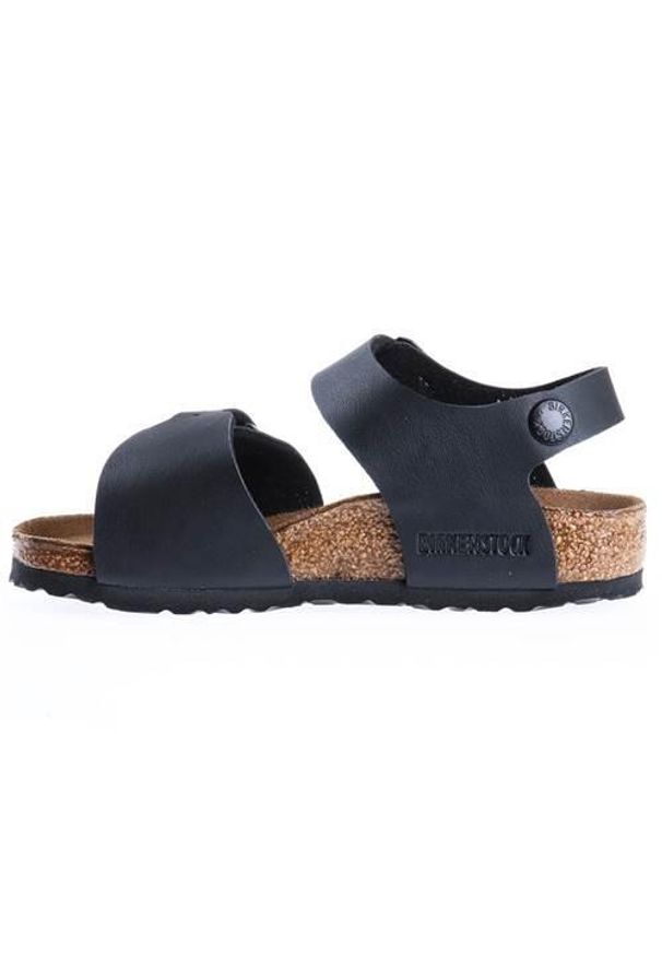 Buty do chodzenia dla dzieci Birkenstock New York Kids BF Black. Zapięcie: klamry. Kolor: czarny. Materiał: materiał, syntetyk