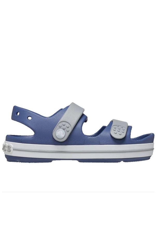 Sandały Crocs Crocband Cruiser Sandal 209423-45O - niebieskie. Kolor: niebieski. Materiał: materiał. Styl: sportowy