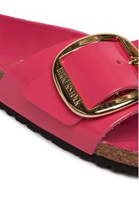 Birkenstock Klapki Madrid Big Buckle Hex 1031844 Różowy. Kolor: różowy. Materiał: skóra #5