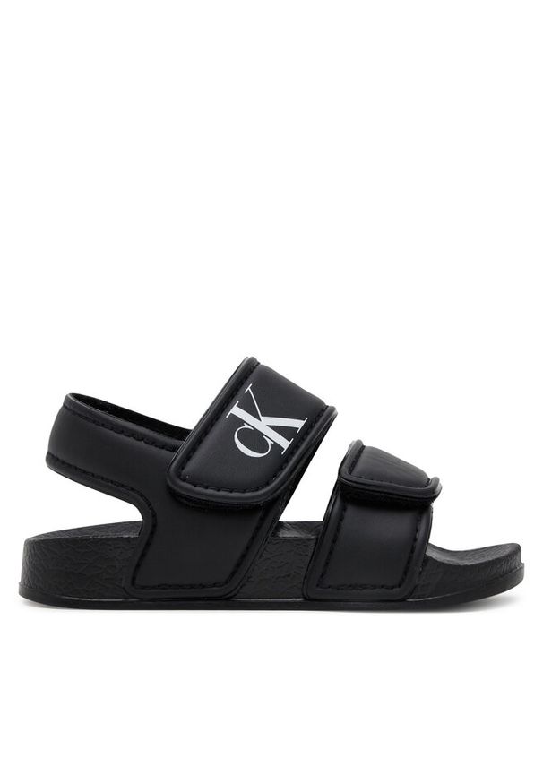 Sandały Calvin Klein Jeans. Kolor: czarny