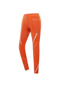 ALPINE PRO - Damskie Spodnie Termiczne Alpine Pro Eliba XL-2XL - Ciepłe i Oddychające. Kolor: zielony. Sport: turystyka piesza