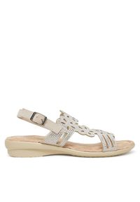 Clara Barson Sandały WSXD015-06 Szary. Kolor: szary. Materiał: syntetyk, materiał