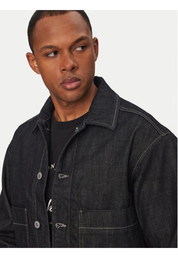 Jack & Jones Kurtka jeansowa Lloyd 12291530 Granatowy Regular Fit. Kolor: niebieski. Materiał: bawełna