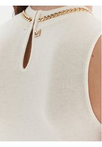 Marciano Guess Bluzka 5BGR03 5782Z Kremowy Regular Fit. Kolor: kremowy. Materiał: syntetyk #5