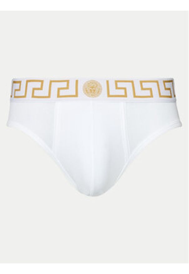 VERSACE - Versace Komplet 2 par slipów AU10180 1A10011 Czarny. Kolor: czarny. Materiał: bawełna