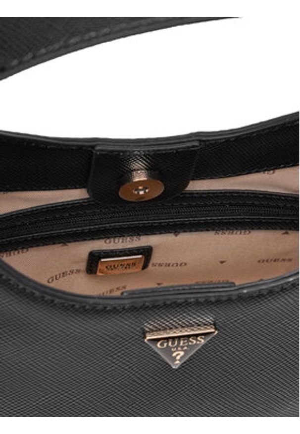 Guess Torebka HWZG96 57010 Czarny. Kolor: czarny. Materiał: skórzane