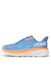 HOKA - Hoka Buty Clifton 9 1127895 Niebieski. Kolor: niebieski. Materiał: materiał #4