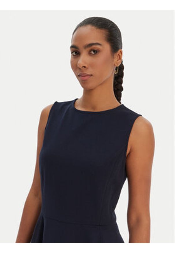 Lauren Ralph Lauren - LAUREN RALPH LAUREN Sukienka koktajlowa 200980935003 Granatowy Slim Fit. Kolor: niebieski. Materiał: wiskoza. Styl: wizytowy