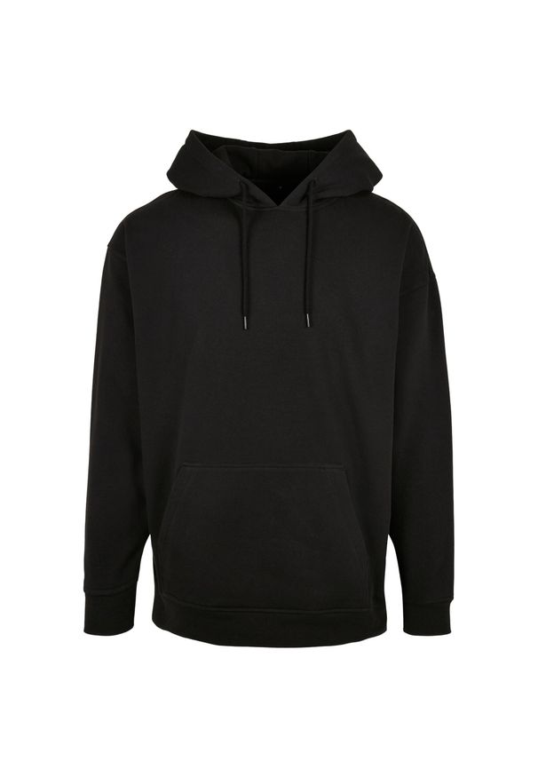 BUILD YOUR BRAND - Bluza Z Kapturem Męska Oversized. Typ kołnierza: kaptur. Kolor: czarny