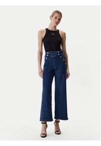 Guess Jeansy W6RA3R D0910 Granatowy Wide Leg. Kolor: niebieski #4