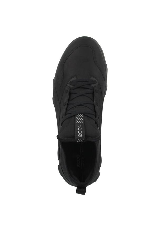 ecco - Buty do chodzenia męskie Ecco MX. Zapięcie: sznurówki. Kolor: czarny. Materiał: materiał, syntetyk. Szerokość cholewki: normalna. Sport: turystyka piesza