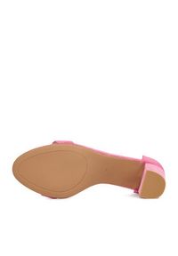 DeeZee Sandały P-6398 Różowy. Kolor: różowy. Materiał: materiał #5