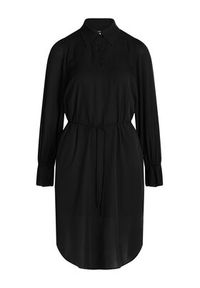 Bruuns Bazaar Sukienka codzienna Camilla Adda BBW3299 Czarny Regular Fit. Okazja: na co dzień. Kolor: czarny. Materiał: syntetyk. Typ sukienki: proste. Styl: casual #4
