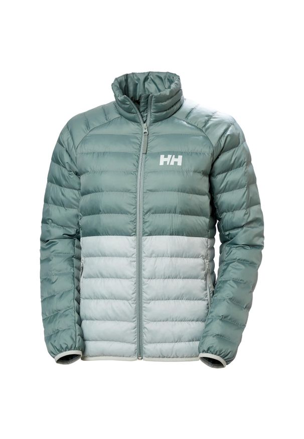 Damska kurtka ocieplana Helly Hansen Banff. Kolor: zielony. Materiał: puch. Sezon: zima. Sport: narciarstwo