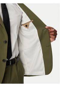 Hugo - HUGO Garnitur Henry-Getlin253X 50567894 Zielony ciemny Slim Fit. Kolor: zielony. Materiał: syntetyk #6