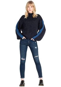 Lee - SWETER DAMSKI LEE CHUNKY KNIT MIDNIGHT NAVY L52ZJXMA 112112160 #3