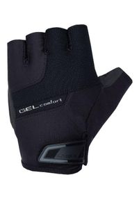 CHIBA - Rękawiczki rowerowe męskie Chiba Gel Comfort. Kolor: czarny