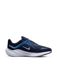 Buty treningowe męskie Nike Quest 5 400. Kolor: niebieski. Materiał: materiał, syntetyk. Szerokość cholewki: normalna. Sport: fitness