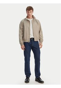 Calvin Klein Jeans Kurtka przejściowa Harrington LV04RF520G Brązowy Regular Fit. Kolor: brązowy. Materiał: syntetyk #3