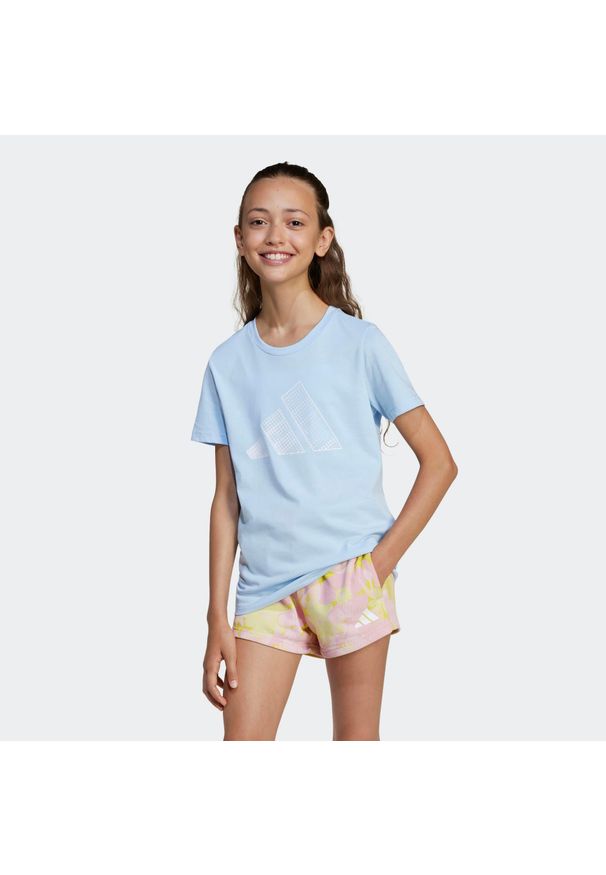 Adidas - Koszulka dziecięca ADIDAS. Materiał: włókno, bawełna